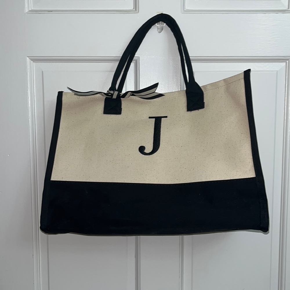 J monogrammed bag!